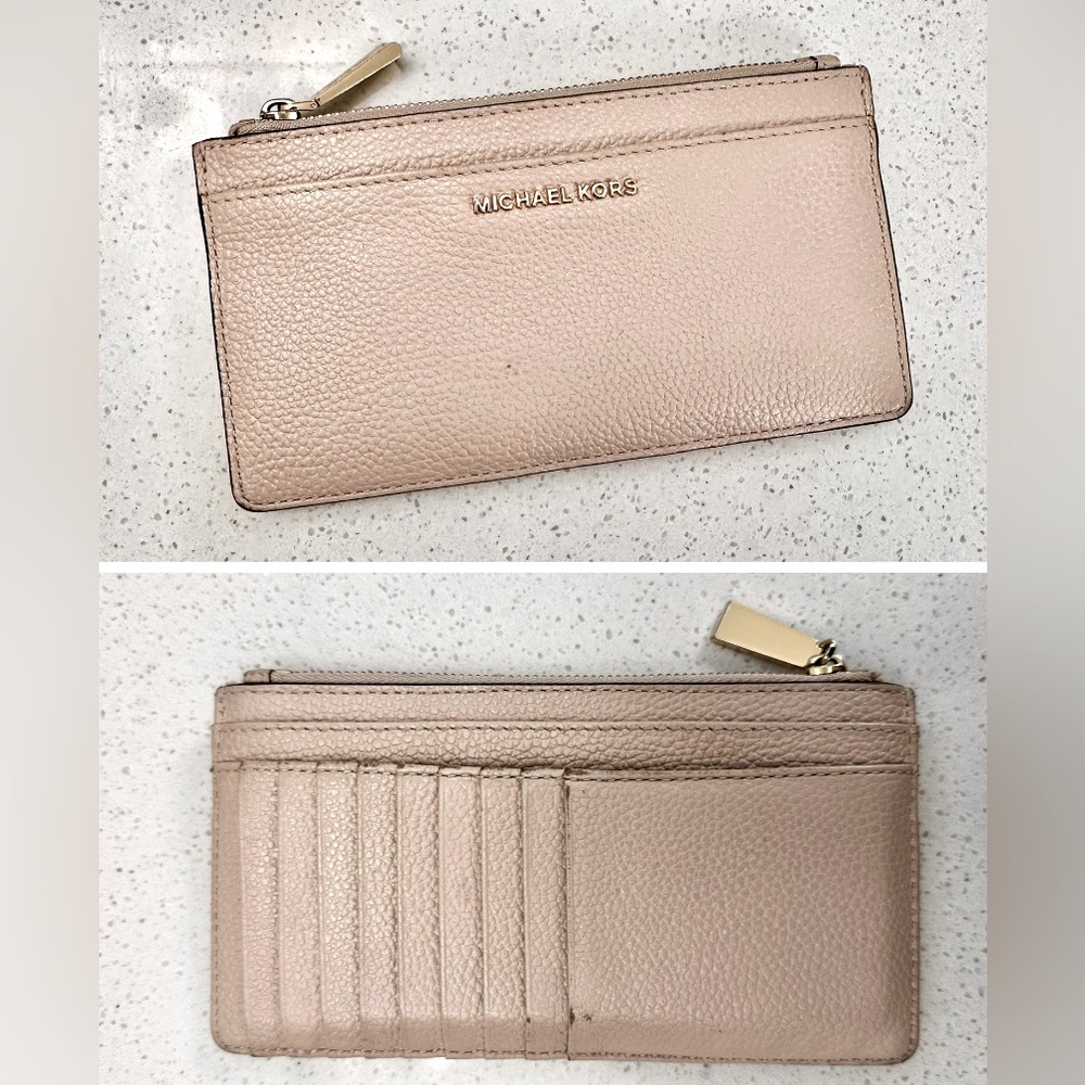 Michael Kors Large Leather Card Case Wallet